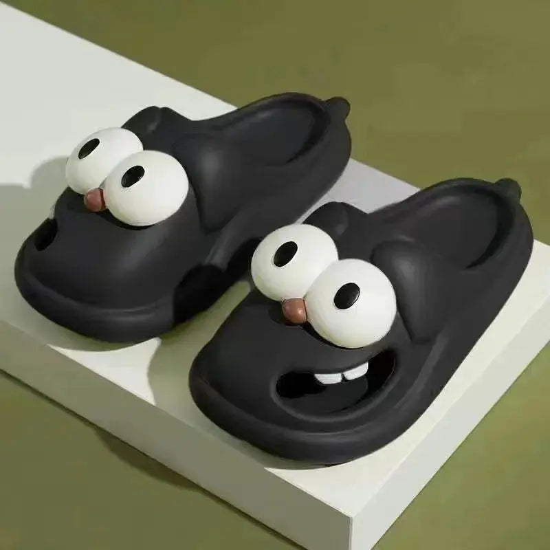 Big Smile Face Clogs for Women & Children | Cute Cartoon Slippers