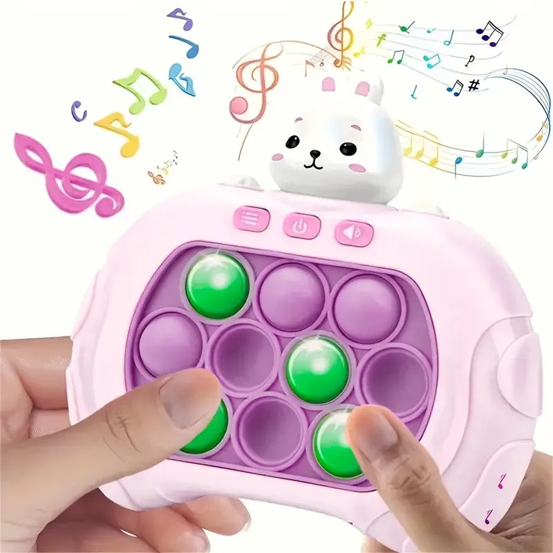 Interactive Pop Bubble Fidget Toy Game Machine